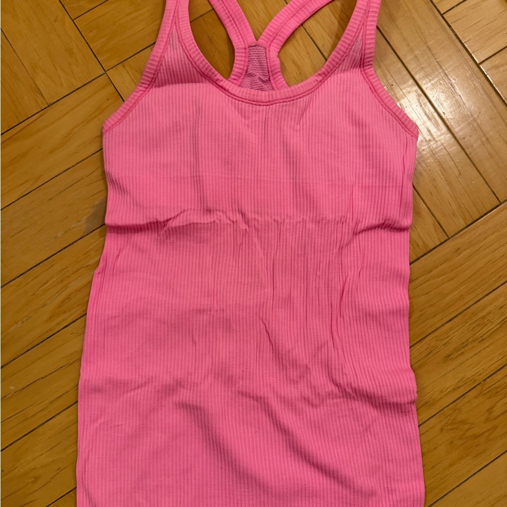 lululemon ebb to street tank size 4